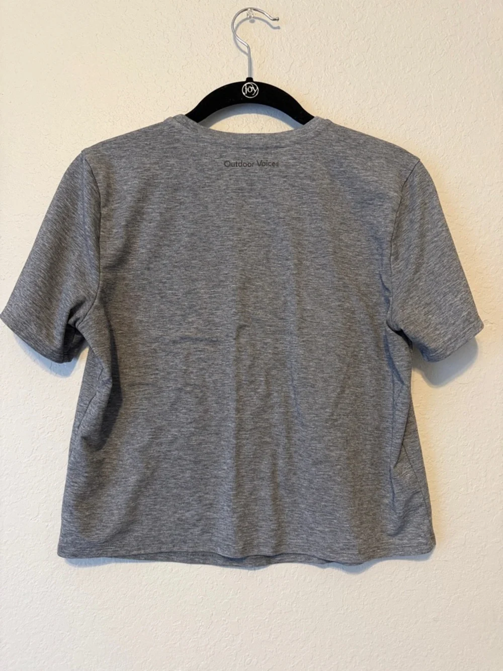 Outdoor Voices Gray Short Sleeve Crew Tee - Picture 5 of 6